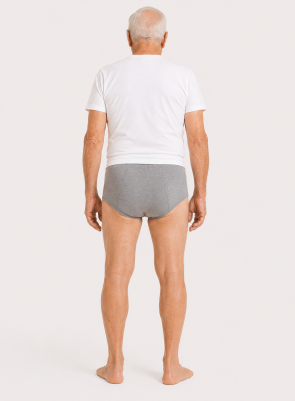 Cueca com Abertura em Velcro para Idosos