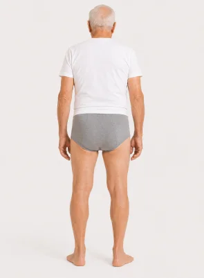 Cueca com Abertura em Velcro para Idosos