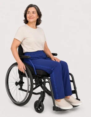 Cal�a com Abertura Total em Velcro