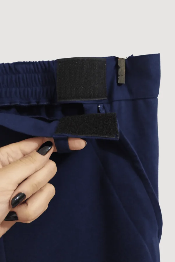 Calça Moletom Zoulee Com Zíper Frontal - Cinza X-Grande
