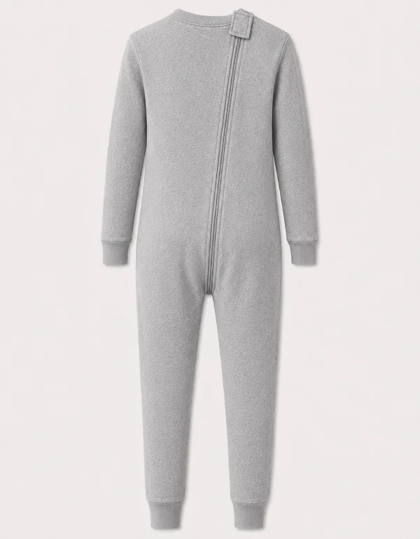 Pijama Macac�o para Idosos com Luvas e Meias Embutidas