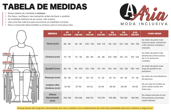 Pijama Macac�o para Idosos com Luvas e Meias Embutidas