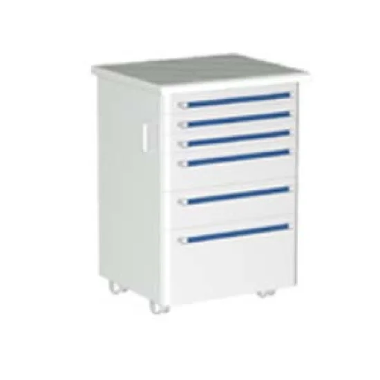 Mesa Auxiliar 6 gavetas