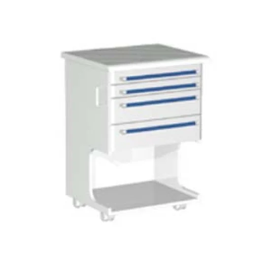 Mesa Auxiliar 4 gavetas