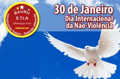 Dia mundial da n�o-viol�ncia