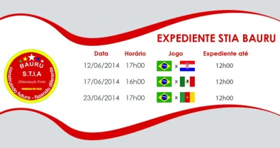 Expediente do Sindicato na Copa do Mundo