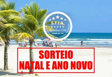 Sorteio Colônia de Férias Natal e ano novo