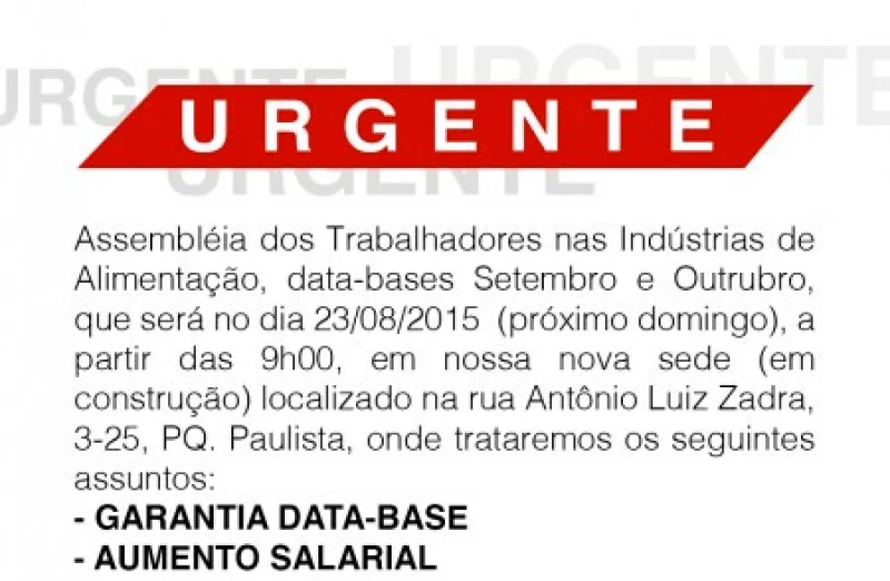 Urgente!