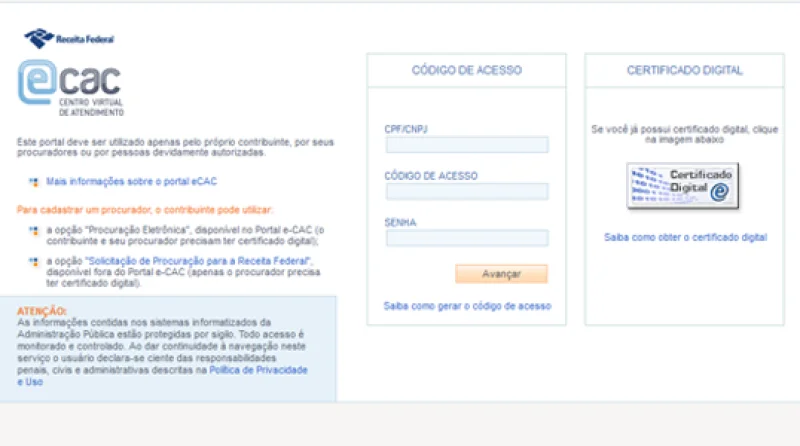 Confira como obter o CPF eletr�nico para declarar o Imposto de Renda