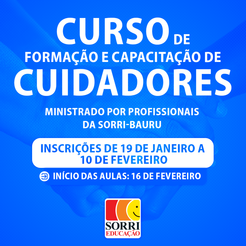 SORRI-BAURU lança programa de cursos de capacitação profissional