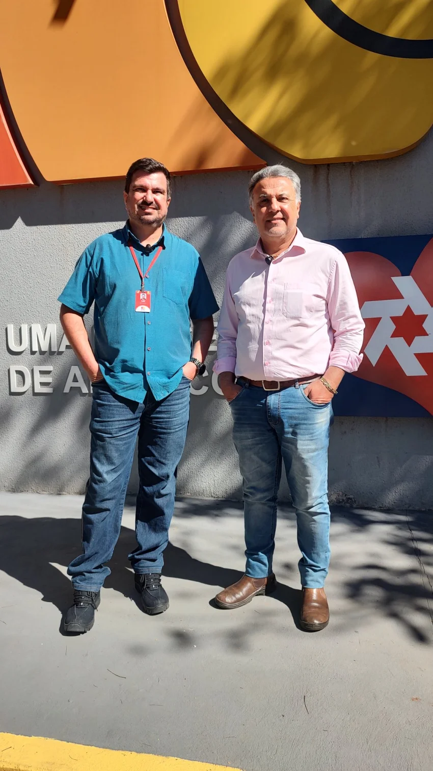 Sorri Bauru recebe visita do vereador Miltinho Sardin