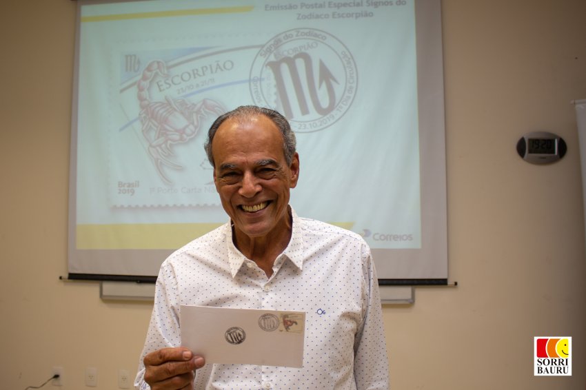 João Bidu é homenageado pelos Correios
