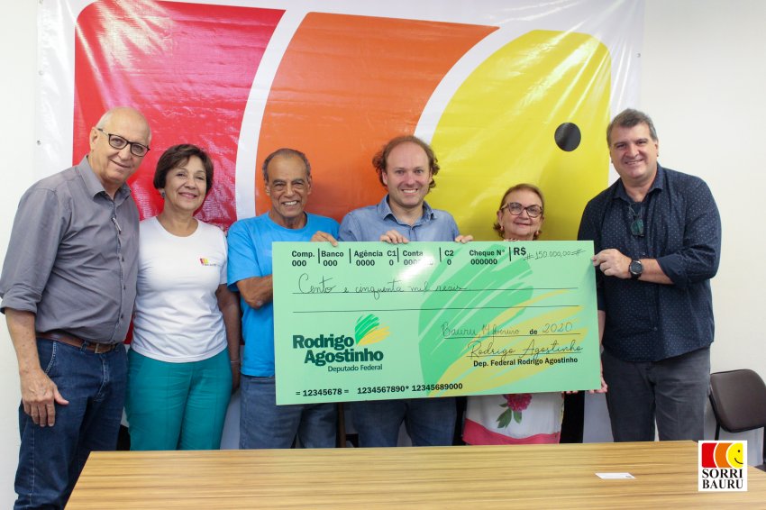 Rodrigo Agostinho entrega recurso de emenda parlamentar à SORRI-BAURU