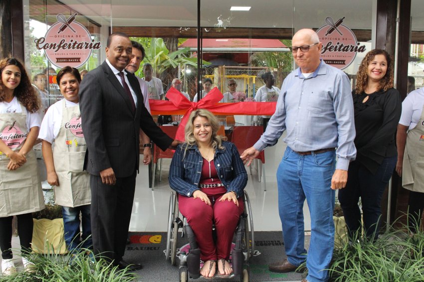 Espaço “Oficina de Confeitaria – Bolos e Tortas” é inaugurado na SORRI-BAURU