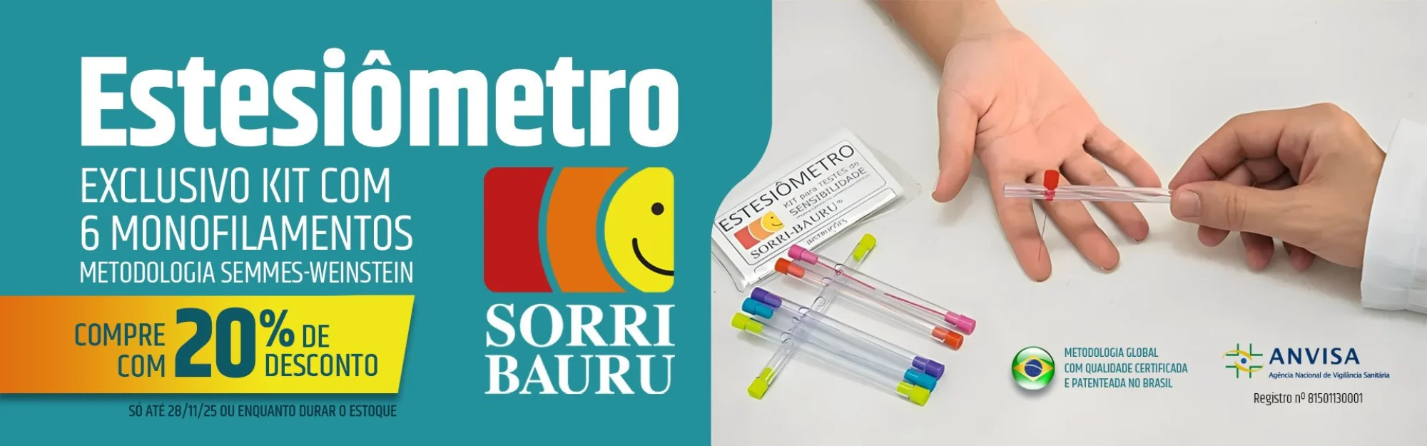 Estesiômetro 20% de desconto