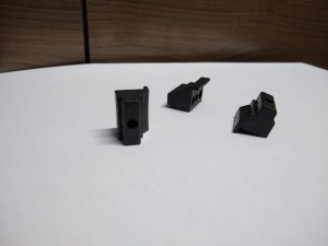 SUPORTE DA PORTA FIXA S/ PARAFUSO