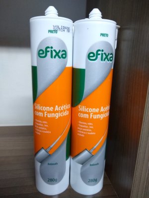 SILICONE PRETO EFIXA
