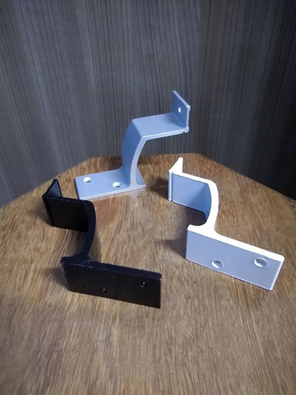 SUPORTE P/ CORRIM�O DE ALUM�NIO
