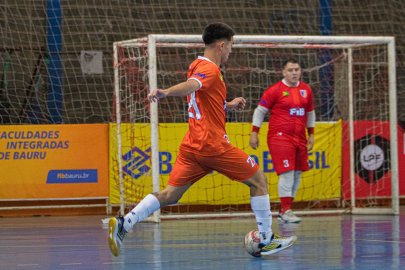 Futsal Bauru FIB/Facimus conquista primeira vit�ria na LPF Sub-20 em Mongagu�