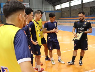 T�cnico do Futsal Bauru FIB/Facimus projeta retomada ap�s pausa na LPF Sub-20