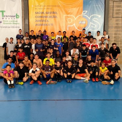 Futsal Bauru FIB/Facimus avalia mais de 250 atletas para as categorias menores