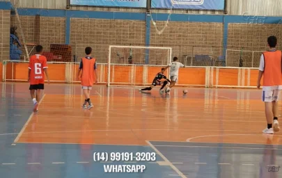 Futsal Bauru FIB/Facimus faz avaliao para categorias menores | TV FIB
