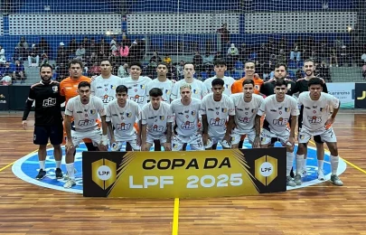 Futsal Bauru FIB/Facimus  vice-campeo da Copa da LPF Sub-20