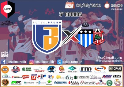 Futsal Bauru fica no empate em casa, mas sobe uma posi��o na LPF