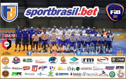 Futsal Bauru/FIB/SportBrasil.Bet perde em casa na Liga Paulista para o S�o Bernardo