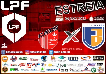 Vai comear a Liga Paulista de Futsal 2021
