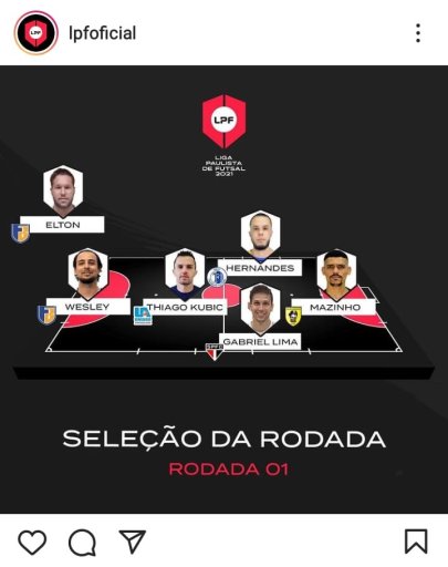 Liga Paulista divulga sele��o da rodada 1