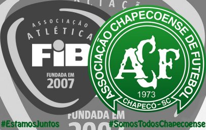 Abalado, elenco da A.A. FIB lamenta trag�dia com avi�o da Chapecoense�