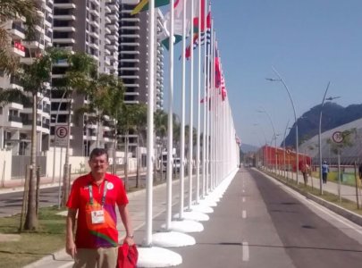 Fisioterapeuta da A.A. FIB ser� volunt�rio nas Olimp�adas do Rio�