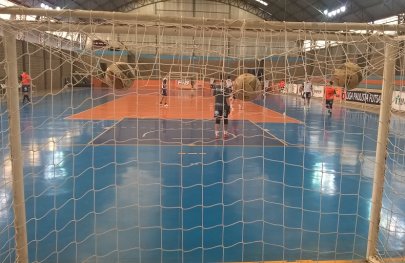 Elenco da�A.A. FIB treina para manter faro de gol apurado na Copa Paulista