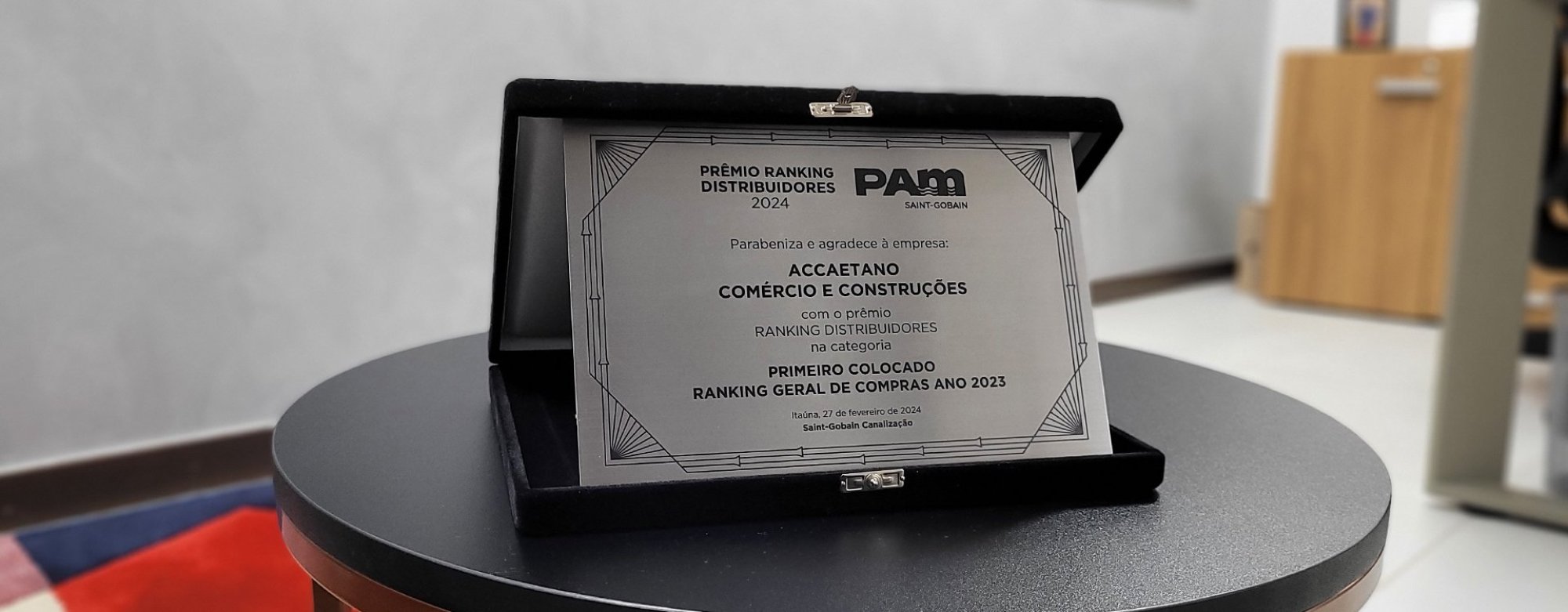 Premio Ranking Distribuidores 1 Lugar