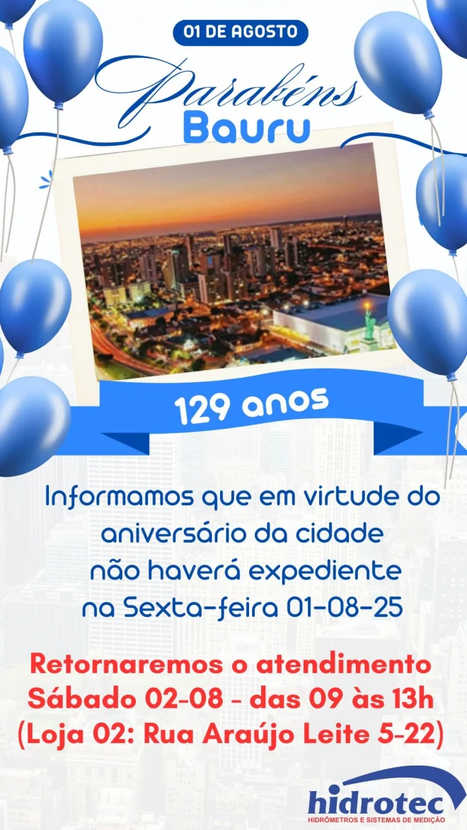 Aniversario de Bauru
