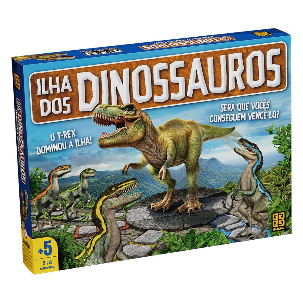 Jogo De Tabuleiro Dinossauro Game Braskit