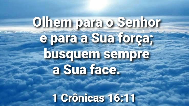 1 Crônicas 16:11
