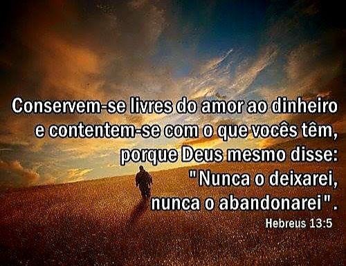 Hebreus 13:5
