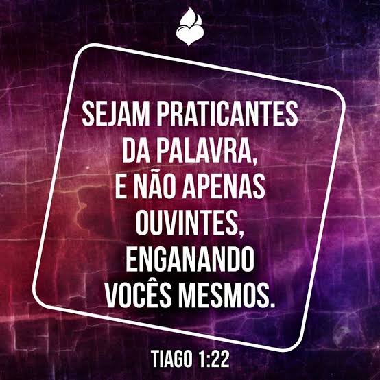 Tiago 1:22