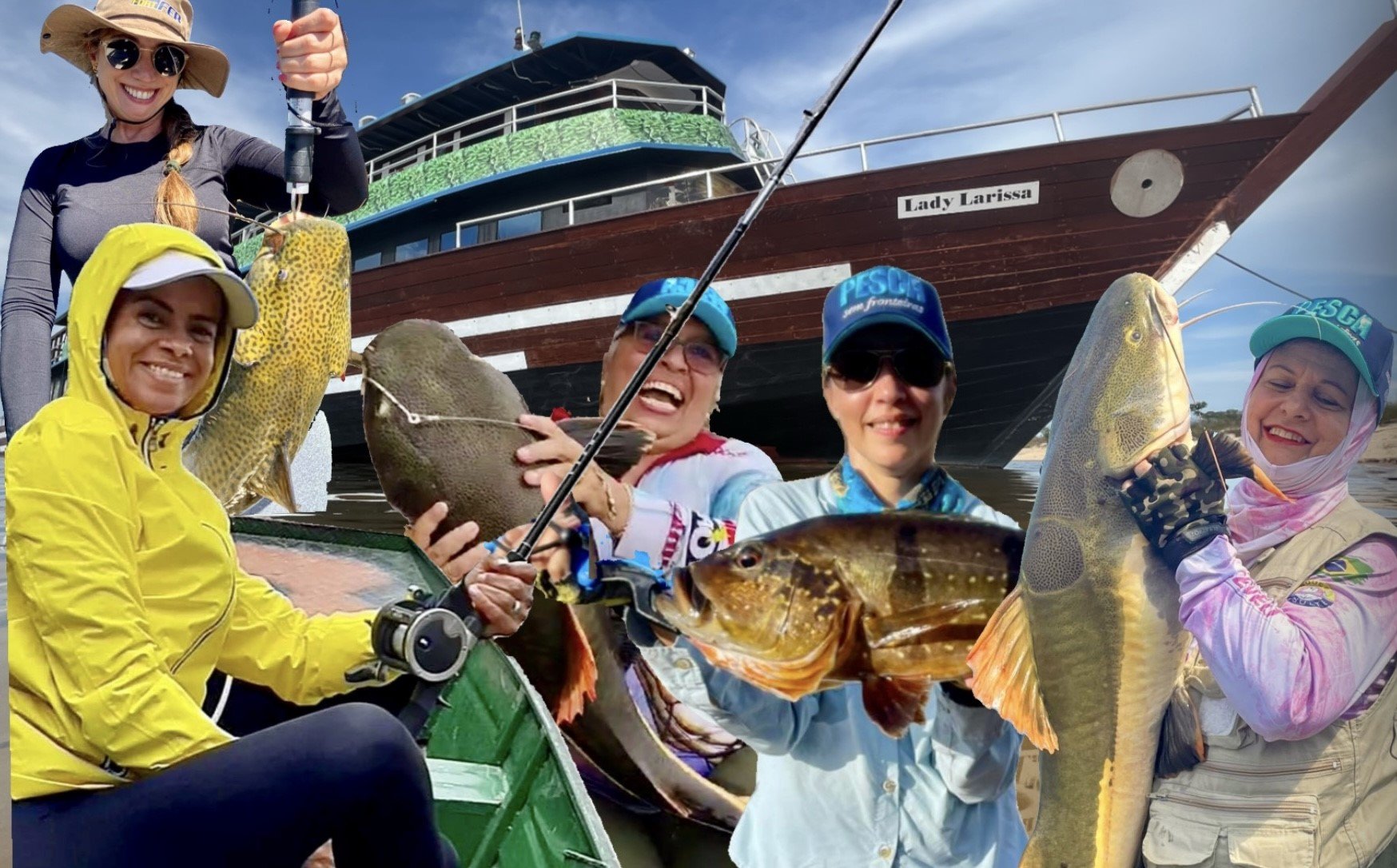 Imagem do pacote PESCARIA PARA MULHERES | VIP | IATE AMAZ�NIA*