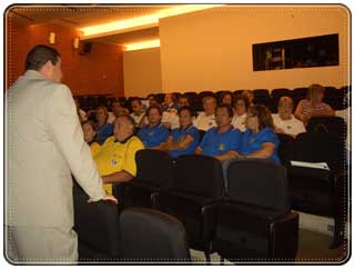 5 PDG Junior iniciando os trabalhos do Seminário Intermediário Birigui