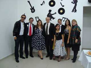 9 Amigos, companheiros do L. C. Universitário e Lions Clube de Garça