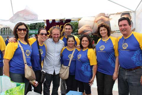 O Prefeito de Bauru Rodrigo Agostinho presenciou o evento e foi carinhosamente acolhido pelos Leões. O Prefeito de Bauru Rodrigo Agostinho presenciou o evento e foi carinhosamente acolhido pelos Leões.