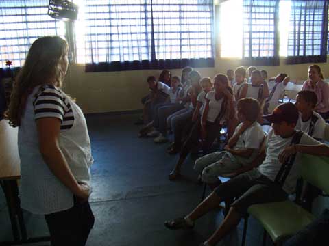 palestra jóvens