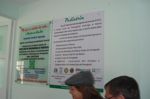 inauguração da reforma da pediatria da Santa Casa_480x319