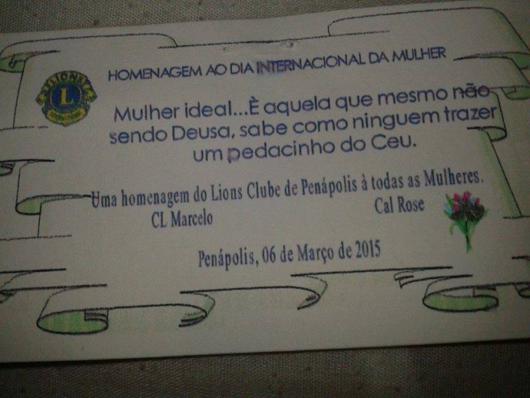 foto 7(2) - mensagem nas lembraças oferecidas._530x398 Mensagem nas lembraças oferecidas