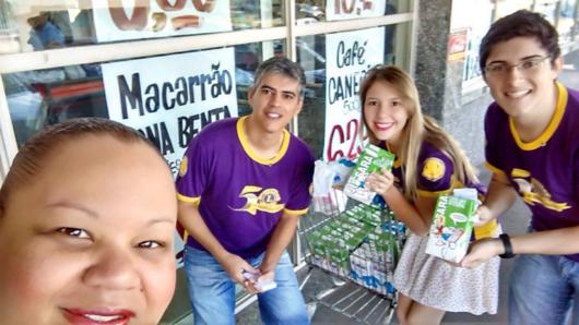 Lions Clube de Agudos e LEO Clube de Agudos, juntos na campanha.