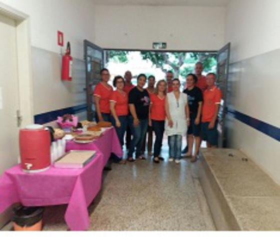 Doação de Bolos para o café da manhã na Unidade Saúde_559x473