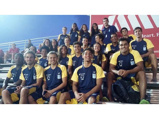 Equipe masculina sub-17 de polo aqutico  campe em Pan-Americano
